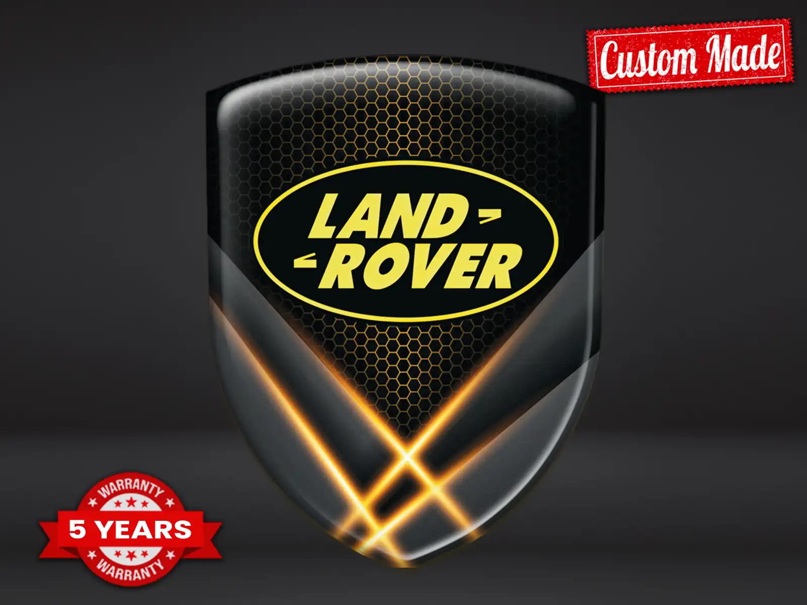 Land Rover Selbstklebetikett Pro Max Langlebig Stilvoll Design